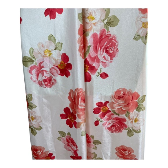 Donna Morgan Women’s Floral Lingerie Set Nightgown and Bathrobe - Picture 5 of 14